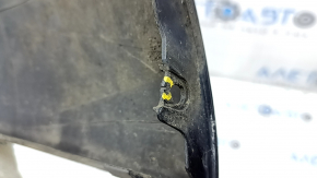 Front bumper cover left Volvo XC90 16-19 scratches, cracks in fasteners