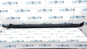 Left threshold Volvo XC90 16-22 with seal, blue, dented, scratches, broken fastening