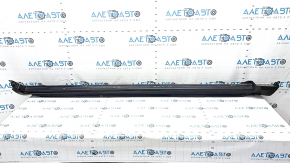 Right threshold Volvo XC90 16-22 with seal, blue, dented, scratches, broken fastening