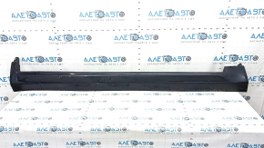 Right threshold Volvo XC90 16-22 with seal, blue, dented, scratches, broken fastening
