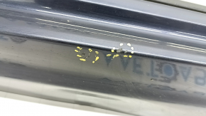 Right threshold Volvo XC90 16-22 with seal, blue, dented, scratches, broken fastening