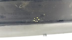 Right threshold Volvo XC90 16-22 with seal, blue, dented, scratches, broken fastening