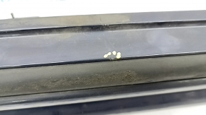 Right threshold Volvo XC90 16-22 with seal, blue, dented, scratches, broken fastening