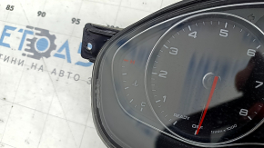 Instrument cluster Audi A6 C7 16-18 rest without night vision and projection, 92k, air on the edge
