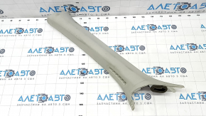 Front pillar trim left Volvo XC90 16-22 gray, worn, needs cleaning