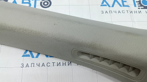 Front pillar trim left Volvo XC90 16-22 gray, worn, needs cleaning