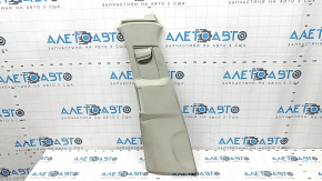 Upper center pillar trim belt left Volvo XC90 16-22 gray worn, needs cleaning