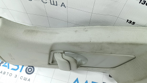 Upper center pillar trim belt left Volvo XC90 16-22 gray worn, needs cleaning