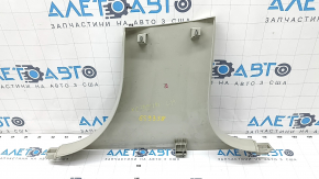 Center pillar trim lower left Volvo XC90 16-22 gray, scratches