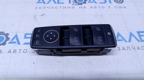 Front left window lift control Infiniti QX30 17- black, 4 auto