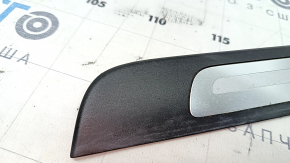 Door sill trim outer front left Audi A6 C7 12-18 with chrome, scratches