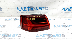External wing light left Audi A6 C7 16-18 rest, scratches, air on edge
