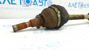Drive axle shaft front left Ford Fusion mk5 13-20 hybrid, plug-in, rusty, defective thread of outer CV joint