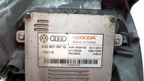 Front left headlight complete Audi A6 C7 16-18 rest LED, sand, chips, scratches