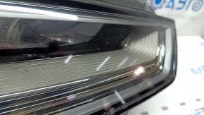Front right headlight complete Audi A6 C7 16-18 rest LED, sand, chips