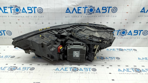 Front right headlight complete Audi A6 C7 16-18 rest LED, sand, chips