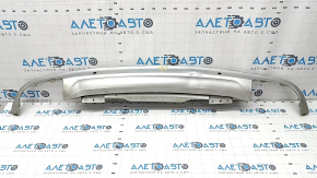 Rear bumper trim lower Volvo XC90 16-22 under chrome tips without towbar, under parking sensors, scratches, dented