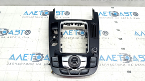 Shifter cover Audi A4 B8 13-16 rest under start/stop with media control, scratches