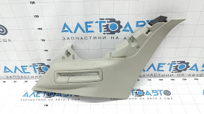 Rear pillar trim left rear lower Volvo XC90 16-22 under belt, gray, scratches, under the original