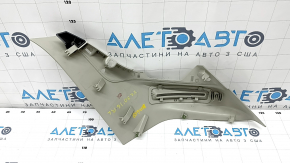 Rear pillar trim left rear lower Volvo XC90 16-22 under belt, gray, scratches, under the original