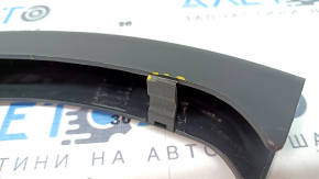 Left trunk lid hinge trim Audi A6 C7 12-18 scratches, broken fastening