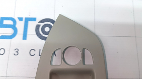 Front left window lift control trim Volvo XC90 16-22 gray, for automatic folding mirrors, worn