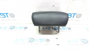 Headrest rear center Audi A4 B8 08-16 leather, black