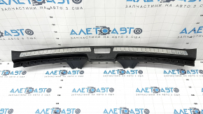 Volvo XC90 16-22 black boot opening trim with metal inserts, scratches