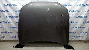 Bare hood Audi A6 C7 12-18 aluminum, graphite LY1P, sand, bump, chips
