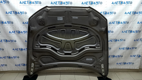 Bare hood Audi A6 C7 12-18 aluminum, graphite LY1P, sand, bump, chips