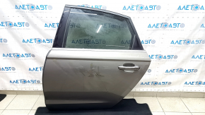 Door assembly rear left Audi A6 C7 12-18 keyless, graphite LY1P, scratches