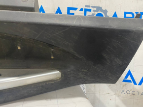 Right threshold Mercedes W167 GLE 350 450 20-23 structure, with step, with backlight, scratches, worn
