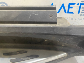 Right threshold Mercedes W167 GLE 350 450 20-23 structure, with step, with backlight, scratches, worn