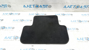 Carpet interior rear right Audi A4 B8 08-16 cloth, black