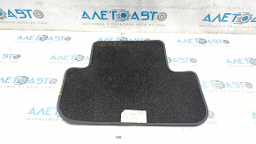Carpet interior rear right Audi A4 B8 08-16 cloth, black