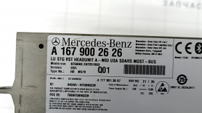 Mercedes W167 GLE 350 450 20-23 (SSD) Radio Tape Recorder with Unlock Code