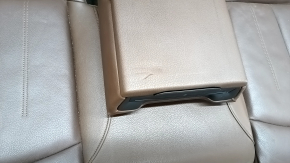 Rear row of seats 2nd row Audi A6 C7 12-18 brown leather, heated, leather bumpers