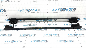 Roof rails Volvo XC90 16-22 THULE, 128 cm, black, missing plugs, broken fasteners, dent, scratches
