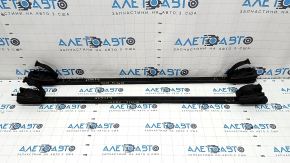 Roof rails Volvo XC90 16-22 THULE, 128 cm, black, missing plugs, broken fasteners, dent, scratches