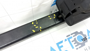 Roof rails Volvo XC90 16-22 THULE, 128 cm, black, missing plugs, broken fasteners, dent, scratches