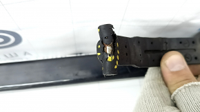 Roof rails Volvo XC90 16-22 THULE, 128 cm, black, missing plugs, broken fasteners, dent, scratches