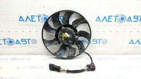 Cooling fan left VW Atlas 18- 2.0T, 3.6, 4+4 pins, driftwood, for spare parts