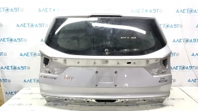 Naked trunk door with glass Ford Escape MK3 17-19 rest silver UX, without overlays, bump, scratches