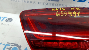 Inner light trunk lid right Audi A6 C7 16-18 rest, scratches
