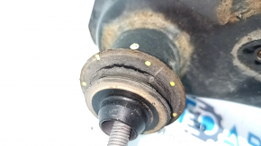 Front subframe Nissan Rogue Sport 17-19 rusty, 1 silent block torn, 1 silent block cracked