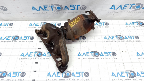 Exhaust manifold with catalytic converter Nissan Rogue Sport 17-19 sawed off studs