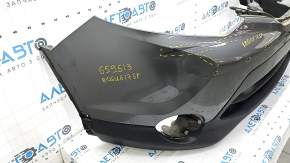 Bare front bumper Nissan Rogue Sport 17-19 graphite, scratches, dented