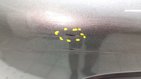 Bare front bumper Nissan Rogue Sport 17-19 graphite, scratches, dented