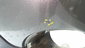 Bare front bumper Nissan Rogue Sport 17-19 graphite, scratches, dented