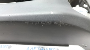 Bare front bumper Nissan Rogue Sport 17-19 graphite, scratches, dented